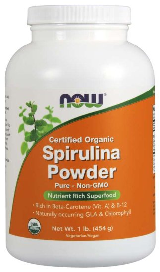 (image for) Spirulina Powder, Certified Organic - 1 lb