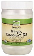 Now Foods Organic Coconut Oil Virgin 20 oz