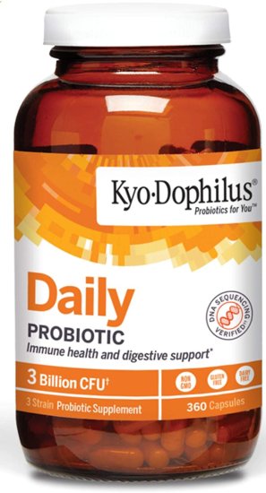 (image for) Kyolic Kyo-Dophilus Daily Probiotic 360 Capsules