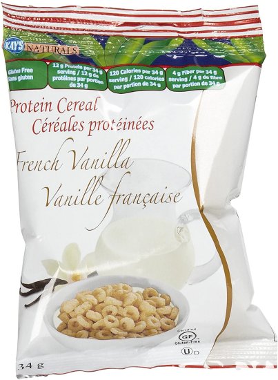 (image for) Kay\'s Naturals Protein Cereal French Vanilla 1.2 oz.