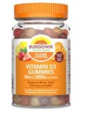 Sundown Naturals D3 Gummies 150 Count