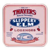 (image for) Thayers Slippery Elm Lozenges Natural Cherry 42ct