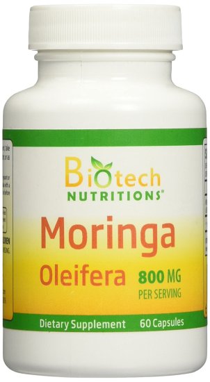 (image for) Biotech Nutritions Moringa Oleifera 800 mg 60 Capsules