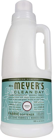 (image for) Mrs. Meyer\'s Clean Day Liquid Fabric Softener Basil 32 oz