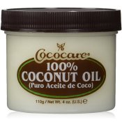 Cococare 100 Percent Pure Coconut Oil 4 Oz