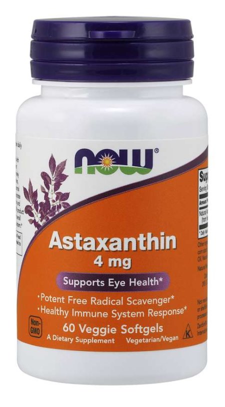 (image for) Astaxanthin 4 mg - 60 Veggie Softgels