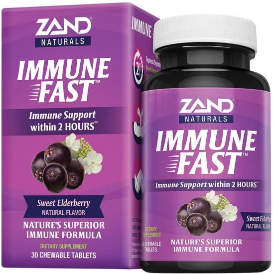 (image for) Zand Immune Fast Elderberry Chews 30 ct