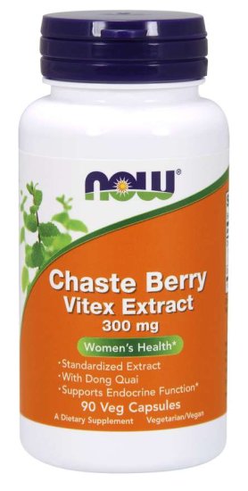 (image for) Chaste Berry Vitex Extract 300 mg - 90 Veg Capsules