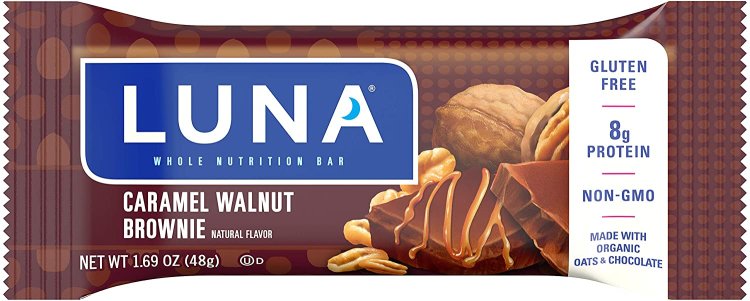 (image for) Cliff Bar Luna Bar Caramel Nut Brownie 2oz