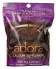 Adora Calcium Supplement Disk Organic Dark Chocolate 30 Pack