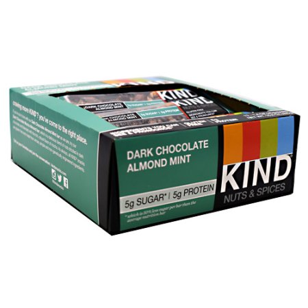 (image for) Kind Nuts & Spices Dark Chocolate Almond Mint 12 ct