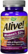 Nature's Way Alive Womens 50 Plus 75 Gummies