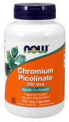 Now Foods Chromium Picolinate, 200 mcg 250 Veg Capsules