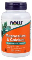 Now Foods Mag & Calcium 2:1 Ratio 100 Tabs