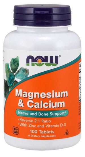 (image for) Now Foods Mag & Calcium 2:1 Ratio 100 Tabs