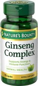 Nature's Bounty Ginseng Complex plus Royal Jelly Capsules 75ct