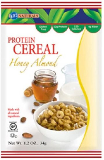 (image for) Kay\'s Naturals GF Protein Cereal-Honey Almond 1.2oz