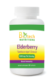 (image for) Biotech Nutritions Elderberry Extract 500 mg 60 Vege Capsules