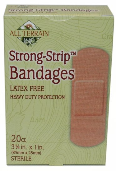 (image for) All Terrain Strong Strip Bandages 20 Bandages