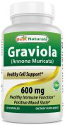 Best Naturals Graviola (Annona Muricata) 600 mg 120 Capsules