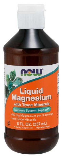 (image for) Now Foods Liquid Magnesium/Trace Mins 8 oz