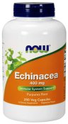 Now Foods Echinacea 400 mg 250 Veg Capsules