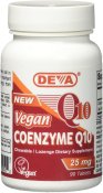 Deva Vegan Coenzyme Q10 25 mg 90 count