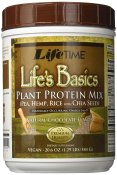 LifeTime Vitamins Life’s Basics Plant Based Protein 15 Servings