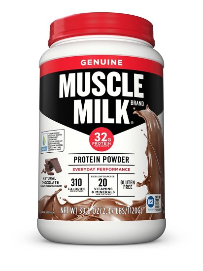 (image for) Natural Muscle Milk Real Chocolate 2.47 lbs