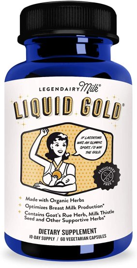 (image for) Legendairy Milk Liquid Gold 60 Vege Capsules