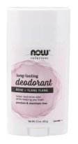 Now Foods Long-Lasting Deod Stick Rose + Ylang 2.2 oz