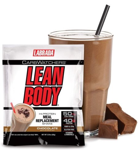 (image for) Labrada Nutrition Carb Watchers Meal Replacement 42 Pack Chocolate