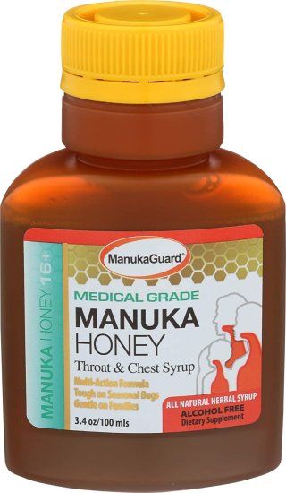 (image for) Manukaguard Throat and Chest Syrup 3.4 floz