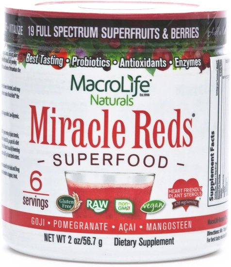 (image for) Miracle Reds Superfood Super Red Powder 2 oz