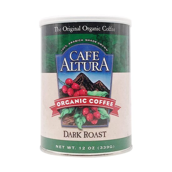 (image for) Cafe Altura Organic Coffee Dark Roast 12 oz