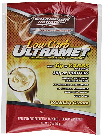 (image for) Ultramet Low Carb 60 Pack Vanilla