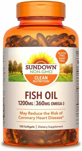 (image for) Sundown Naturals Fish Oil 1200 mg Softgels 300 Count