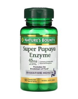 (image for) Nature\'s Bounty Super Papaya Enzyme 90 Count