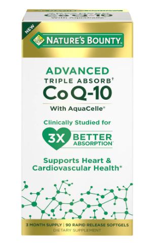 (image for) Nature\'s Bounty Advanced Triple Absorb Co Q10 90 Count