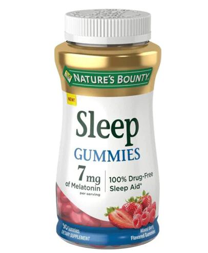 (image for) Nature\'s Bounty Melatonin 7mg Sleep Gummy 90 Count