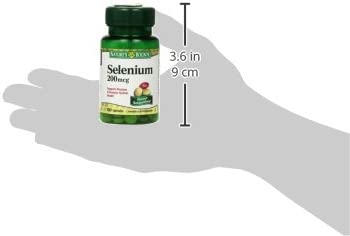 (image for) Nature's Bounty Selenium 200 mcg. Natural High Selenium Yeast Tablets 100 Count