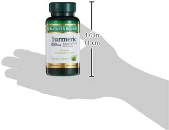 (image for) Nature's Bounty Turmeric 450mg 60 Count