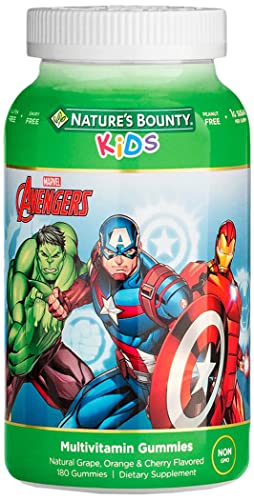 (image for) Nature\'s Bounty Kids Avengers Multi Gummies 180 Count