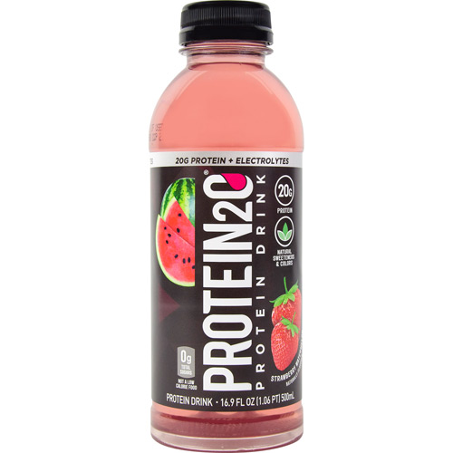 (image for) Protein2O + Electrolytes 16.9 oz 12 ct Strawberry Watermelon