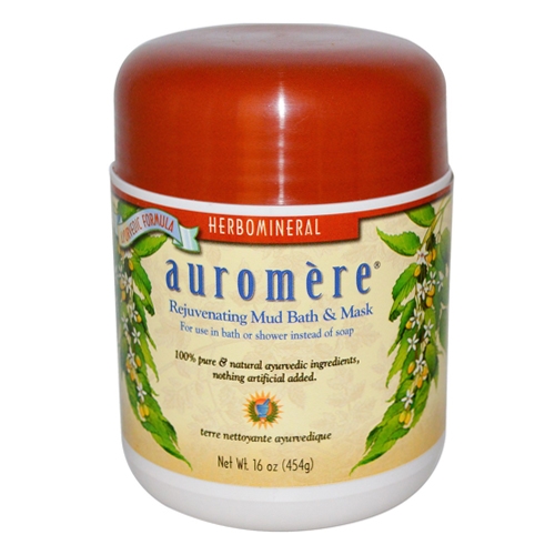 (image for) Auromere Herbomineral Ayurvedic Mud Bath & Mask 16 Fl Oz