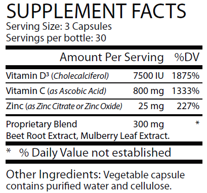 (image for) Biotech Nutritions Immune 3X 90 Capsules