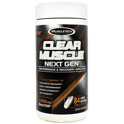 (image for) Muscletech Clear Muscle Next Gen 84 ct