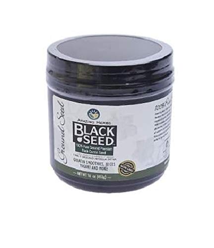 (image for) Amazing Herbs Black Seed Ground Seed 16 oz