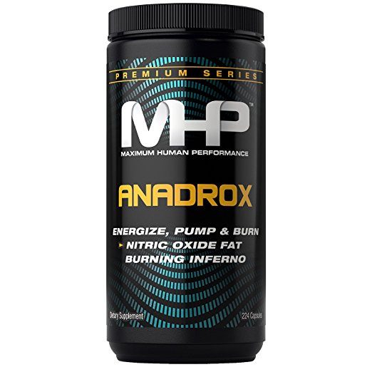 (image for) MHP Anadrox Pump & Burn 224 Capsules