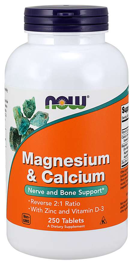 (image for) Now Foods Mag & Calcium 2:1 Ratio 250 Tabs